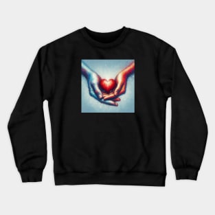 Two hearts one love Crewneck Sweatshirt